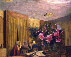 La partie de cartes by Édouard Vuillard