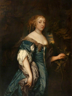 Lady Diana Bruce (died 1672) by Peter Lely