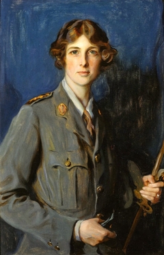 Lady Edith Helen Chaplin, Marchioness of Londonderry, DBE (1878-1959) in Uniform of the Women’s Army Auxiliary Corps by Philip de László