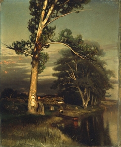 Landscape by Arthur Parton