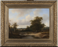 Landschap by Johannes Warnardus Bilders