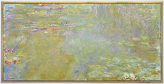 Le bassin aux nymphéas by Claude Monet