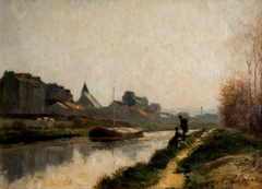 Le canal by Stanislas Lépine