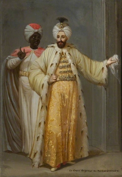 Le Grand Seigneur en Turban ordinaire by Jean Baptiste Vanmour