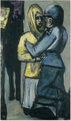 Leave-Taking by Max Beckmann