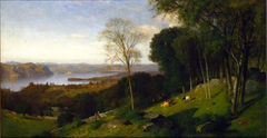 Looking North from Ossining by Samuel Colman