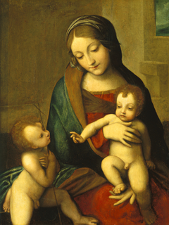 Madonna and Child with the Infant Saint John by Anonymous