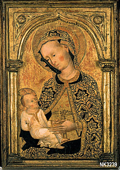 Madonna met kind by Lovro Marinov Dobričević