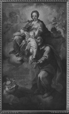 Madonna mit Josef by Sebastiano Conca