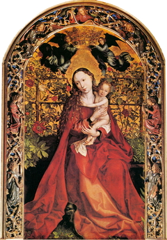 Madonna of the Rose Garden by Martin Schongauer