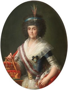 María Luisa de Parma, Queen of Spain by Mariano Salvador Maella