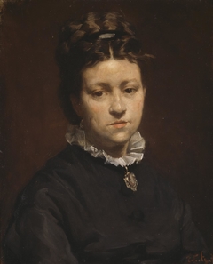 Mathilde Costermans by Edouard Agneessens