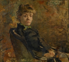 Mevrouw Constantin Meunier by Théo van Rysselberghe