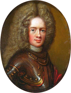 Miniature of Jakub Ludwik Sobieski. by François de Troy