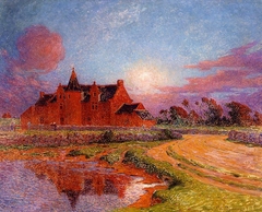 Moonlight over Kervaudu by Ferdinand du Puigaudeau