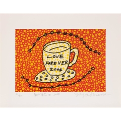 Morning is Here E by Yayoi Kusama