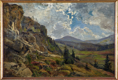 Mountain landscape by Wojciech Gerson