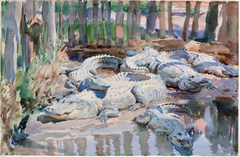 Muddy Alligators by John Singer Sargent