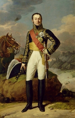 Nicolas-Charles Oudinot, duc de Reggio, maréchal de France (1767-1847) by Robert Lefèvre