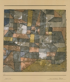 North German City by Paul Klee