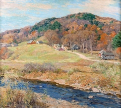 November Mosaic by Willard Metcalf