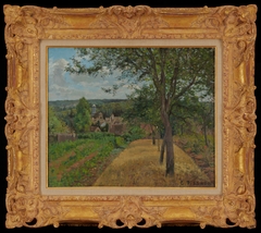 Orchards at Louveciennes by Camille Pissarro