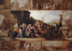 Parabole de l'enfant prodigue by Frans Francken the Younger