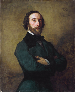 Paul Barroilhet (1810-1871) by Thomas Couture