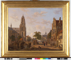 Paysage urbain by Bartholomeus van Hove