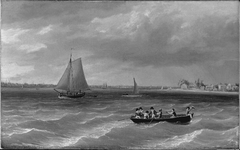 Philadelphia from Petty Island by Thomas Birch