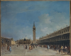 Piazza San Marco by Francesco Guardi