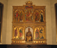 Polyptych of Saint Peter by Giovanni Marinoni