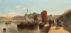 Port Glasgow Harbour by Samuel Bough