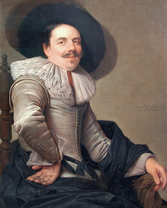 Portrait d'homme assis by Willem van der Vliet