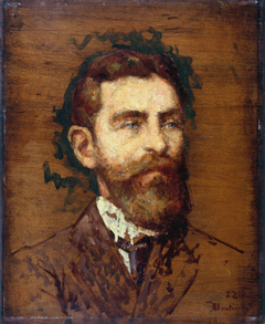 Portrait de François Ziem by Adolphe Joseph Thomas Monticelli