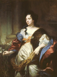 Portrait de Marie Cadenne, épouse du sculpteur Desjardins by Hyacinthe Rigaud