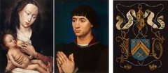 Portrait Diptych of Jean de Gros by Rogier van der Weyden