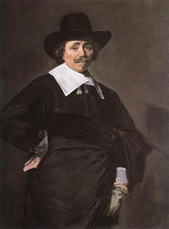 Portrait of a man by Frans Hals