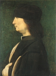 Portrait of a Man in Profile by Giovanni Antonio Boltraffio