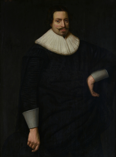 Portrait of a man by Nicolaes Eliaszoon Pickenoy