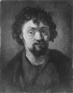 Portrait of a Man (other version in Philadelphia) by Rembrandt