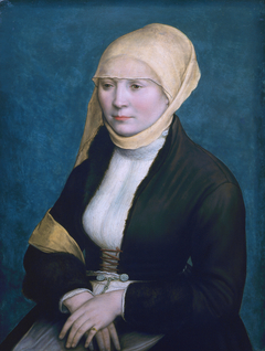 Portrait of a woman from southern Germany by Hans Holbein the Younger