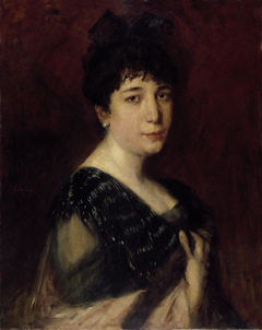 Portrait of a Woman by Jenő Gyárfás