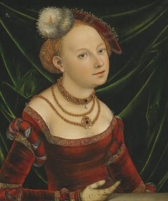 Portrait of a Woman by Lucas Cranach the Younger