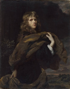 Portrait of a Young Man with a Long Velvet Cloak by Nicolaes Maes