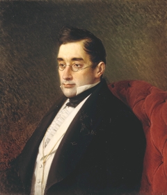 Portrait of Alexander Sergeyevich Griboyedov by Ivan Kramskoi