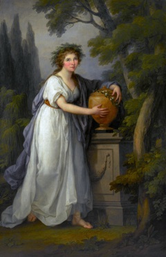 Portrait of Anna Potocka (1758-1814). by Angelica Kauffmann