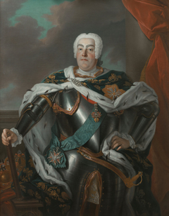 Portrait of Augustus III of Poland by Louis de Silvestre