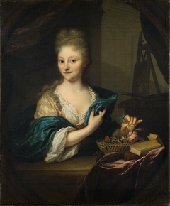 Portrait of Catharina Backer (1689-1766) by Arnold Boonen