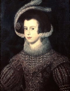 Portrait of Elisabeth of France by Diego Velázquez